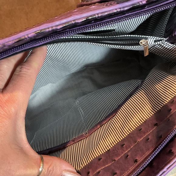 Elegant Purple Women's Handbag Set - Picture 3 of 5